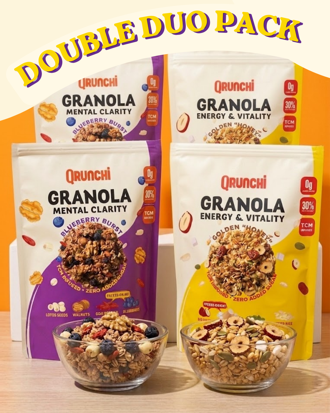 Double Duo Pack (4x250g)